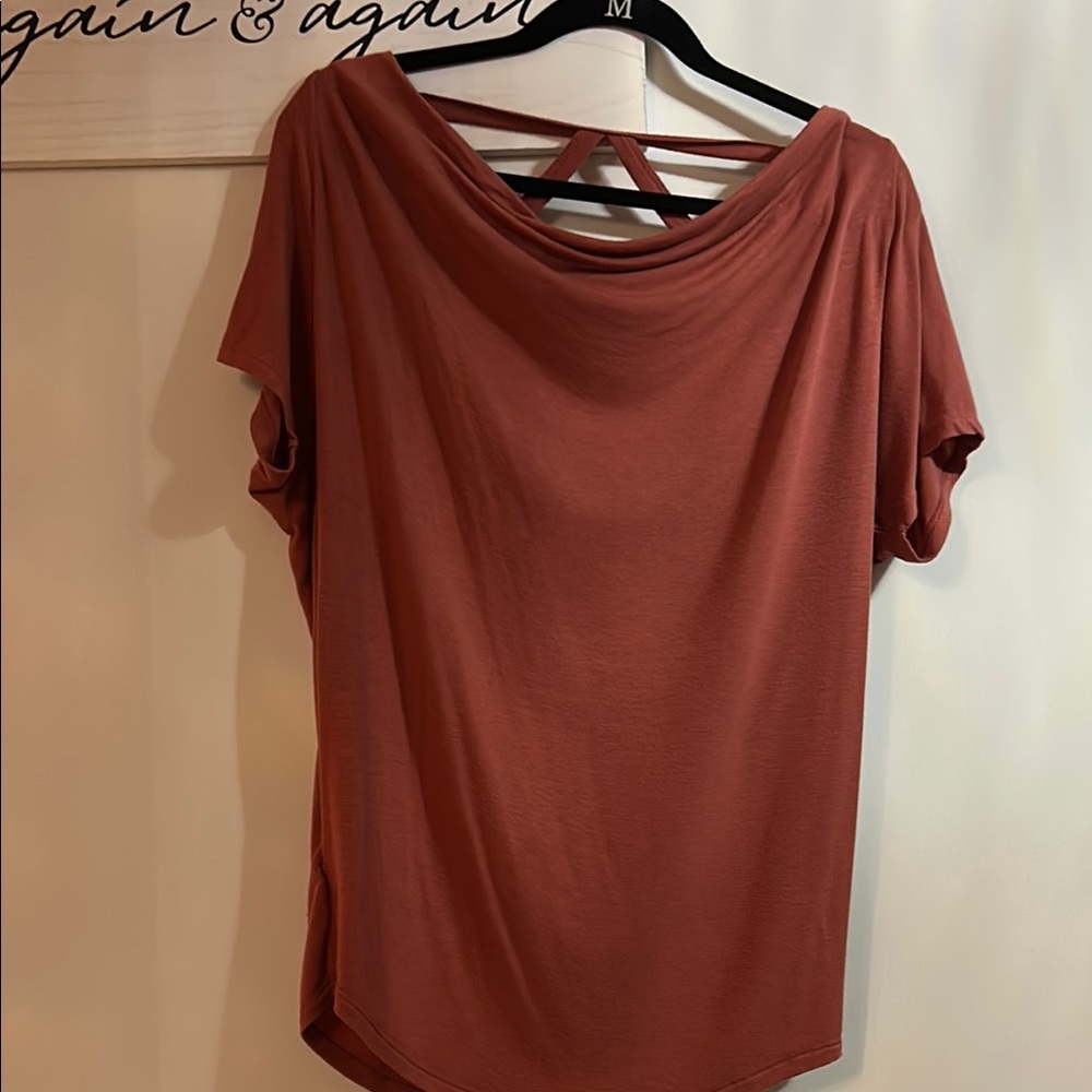 Rust Orange Women's Top